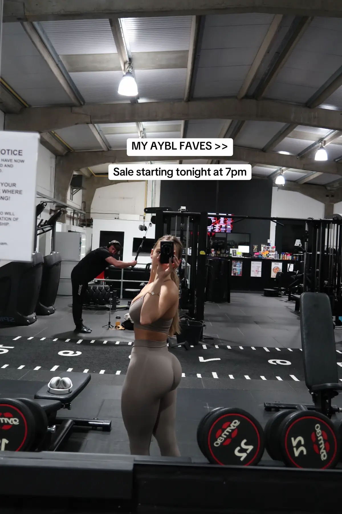 More discount with my code ^^ #fyp #aybl #gymgirl #girlswholift #beaybl #glutegains 