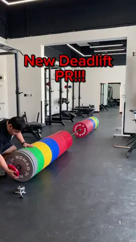 New All time Deadlift PR, what y'all think? . . @murad.hassouna @endoso_john @matthewtinoreihenry . . #gym #fyp #strengthtraining #fypシ #funnyvideos #funny #fitnessjourney #GymLife #fitnessgoals #work #deadlift #reels #trending #viral