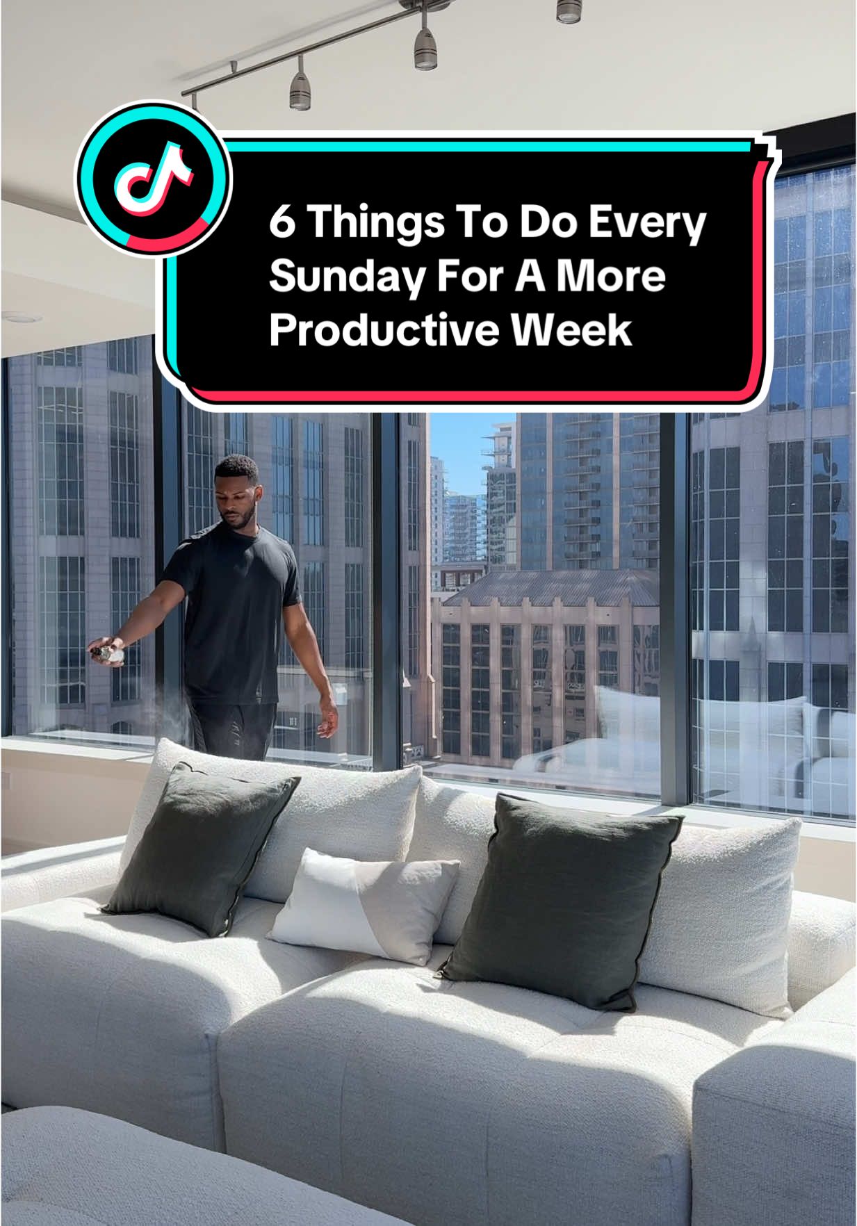 6 Things To Do Every Sunday For A More Productive Week How you start the week sets the tone for the week. Here are 6 things you can do every Sunday for a productive, successful week.  #sundayroutine #productivity #productive #motivation #motivational #growthmindset #explorepage #fyp #sundayreset 