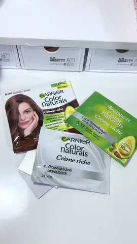 Thuốc nhuộm tóc tại nhà Garnier 😍 #yenriview #xuhuong #garnier 