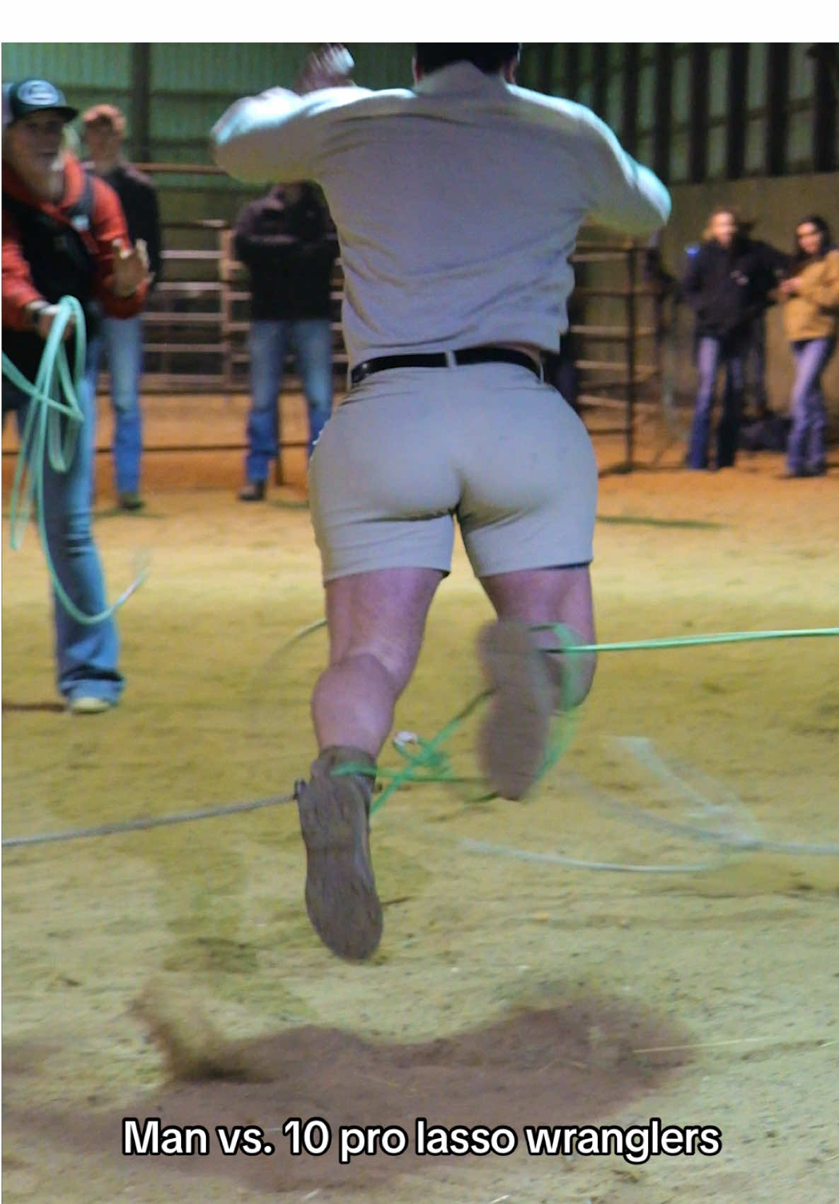 There is less than a 1% chance you make it past these lasso’ers. #cowboy #gyat #rodeotok #lasso #challenge #impossible #fail #fyp #expert 