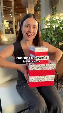 Probé un cuarto de la carta de Maru botana aprox #reseña #marubotana #tortas 