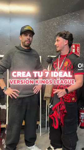 El 7 ideal mallorquinista de Gerard Piqué #kingsleague #piqué 
