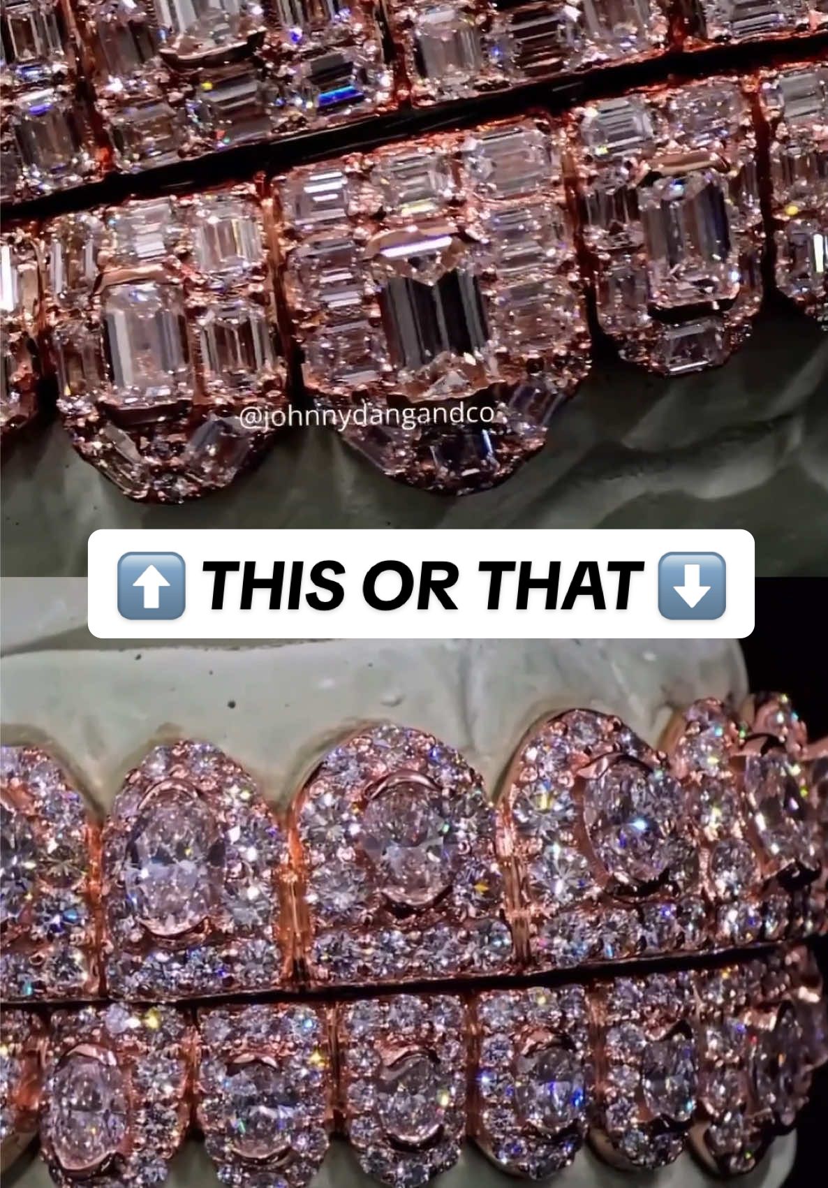 MAMI ‼️🏝️Johnny Dang is in your hood  - get molded by the Grillz Master himself This or That? Emerald Honeymoon - Clean cut, straight pressure. GIA Honeymoon - Heavy ice, no play. Which one you messin' with? Deposit ready. Serious inquiries only. CALL or TEXT NOW: (832) 846-9669 Or slide in the DMs 📥 🔗 www.johnnydangandco.com #JohnnyDang #GrillzMaster #EmeraldHoneymoon #BigBlockHoneycomb #IcedOut #Miami #Florida #Grillz #CustomGrillz 
