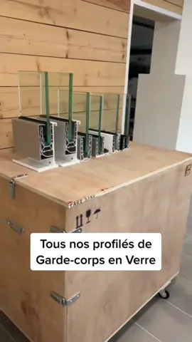 Notre gamme complète de profilés de garde-corps en verre panoramique #gardecorps #railing #verre 