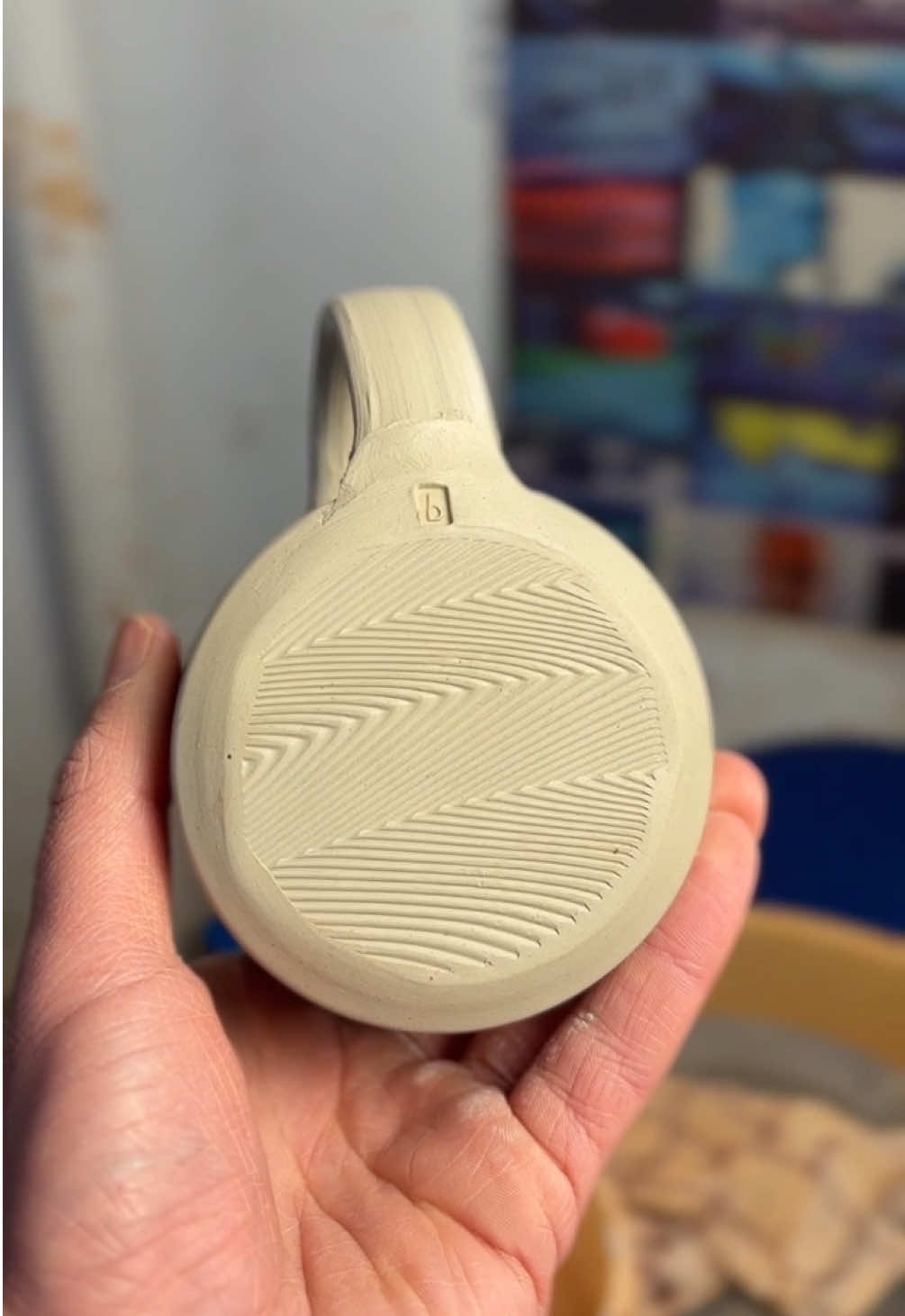 i’ll be making mugs 4ever #pottery #asmr 