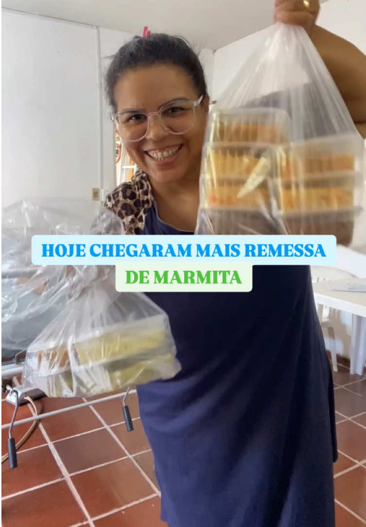 Respondendo a @josianejosi8 Hoje chegaram mais remessa de marmita! 