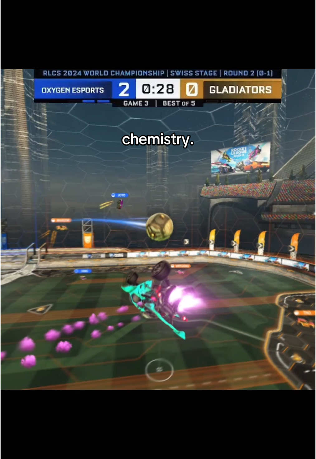 Insane RLCS Team Chemistry 🤯 #rocketleague #rocketleagueclips #rocketleaguehighlights #rl #rlcs #chemistry #passing 