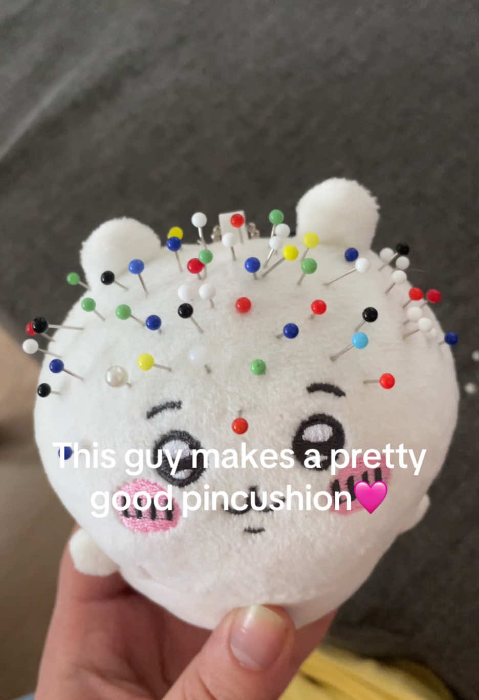 Chiikawa lobotomy #chiikawa #ちいかわ #queef #chiikawaanime #cute #kawaii #fyp #lobotomy #sewing 