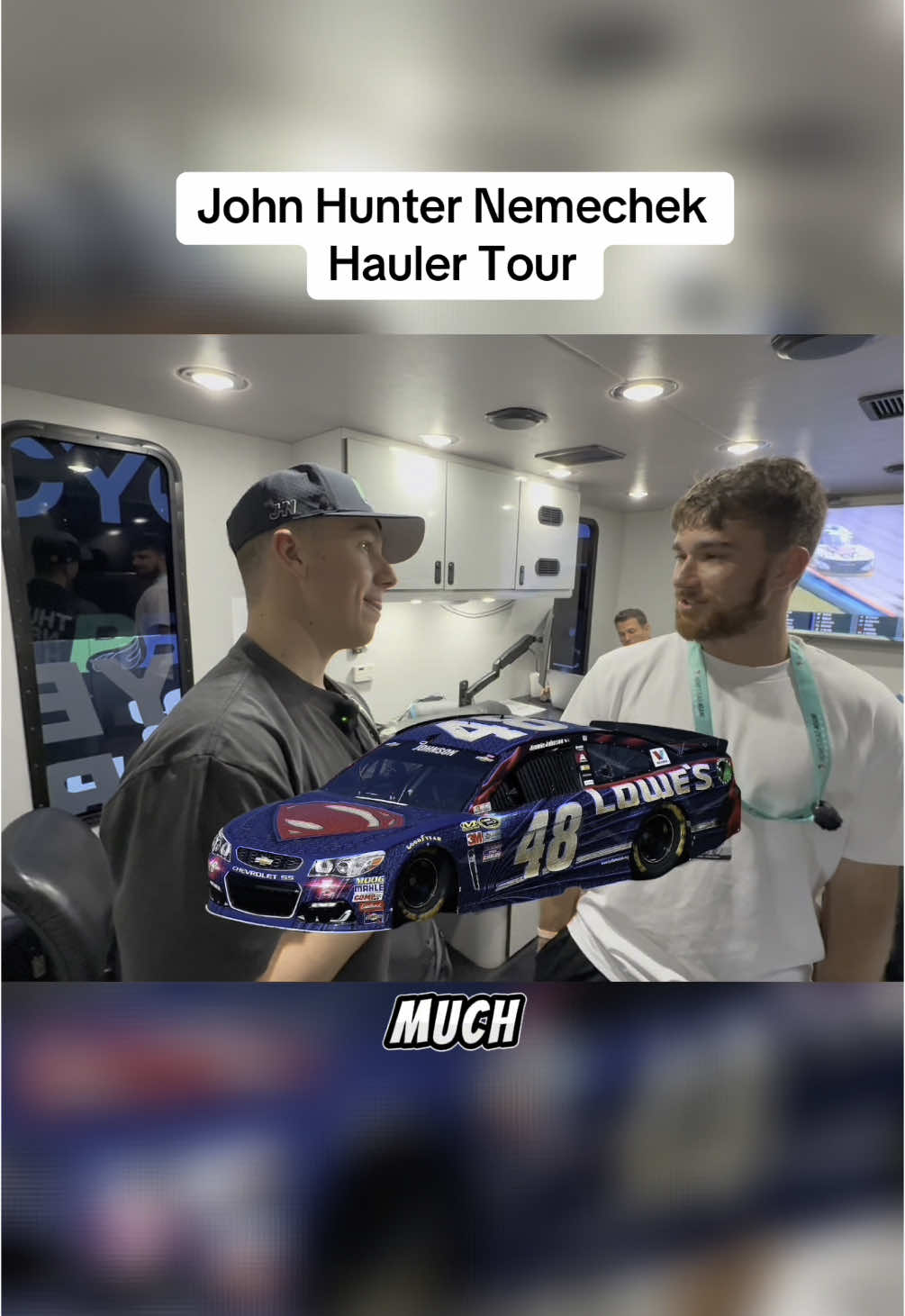 Watch the whole video live on YouTube now! Link in bio #nascar #espn #racing #race #nascarrace 