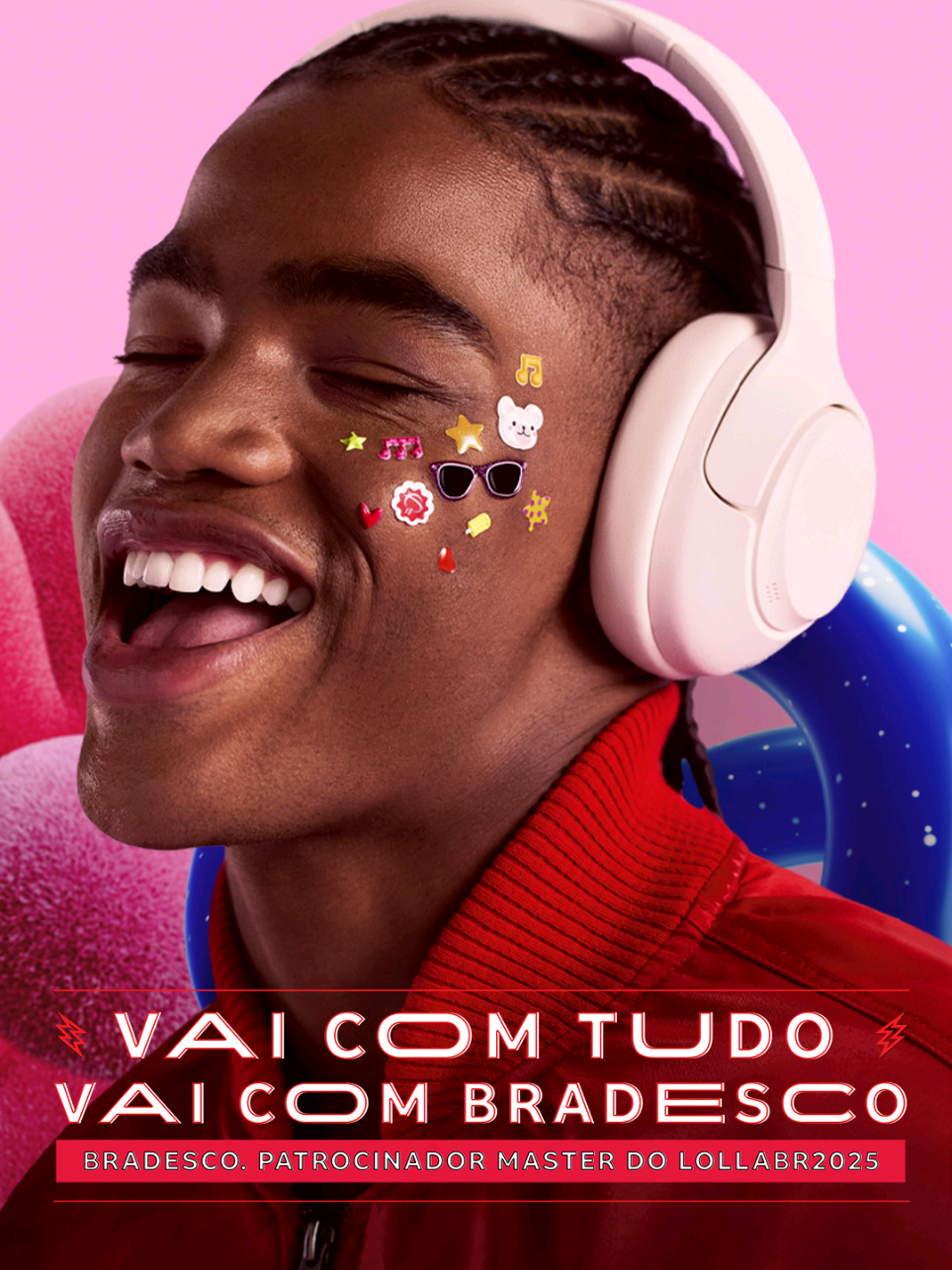 🎤 Quer ir com tudo no Lollapalooza Brasil 2025? Então, vai de Bradesco! 🎶    O Bradesco é patrocinador master do Lollapalooza Brasil 2025 e traz benefícios incríveis para você curtir cada momento! Com o seu cartão de crédito Bradesco, você pode dividir a compra do ingresso em 10x sem juros e ainda ganhar 15% de desconto.    Vai com tudo, vai com Bradesco! 💥   #BradescoNoLollaBR