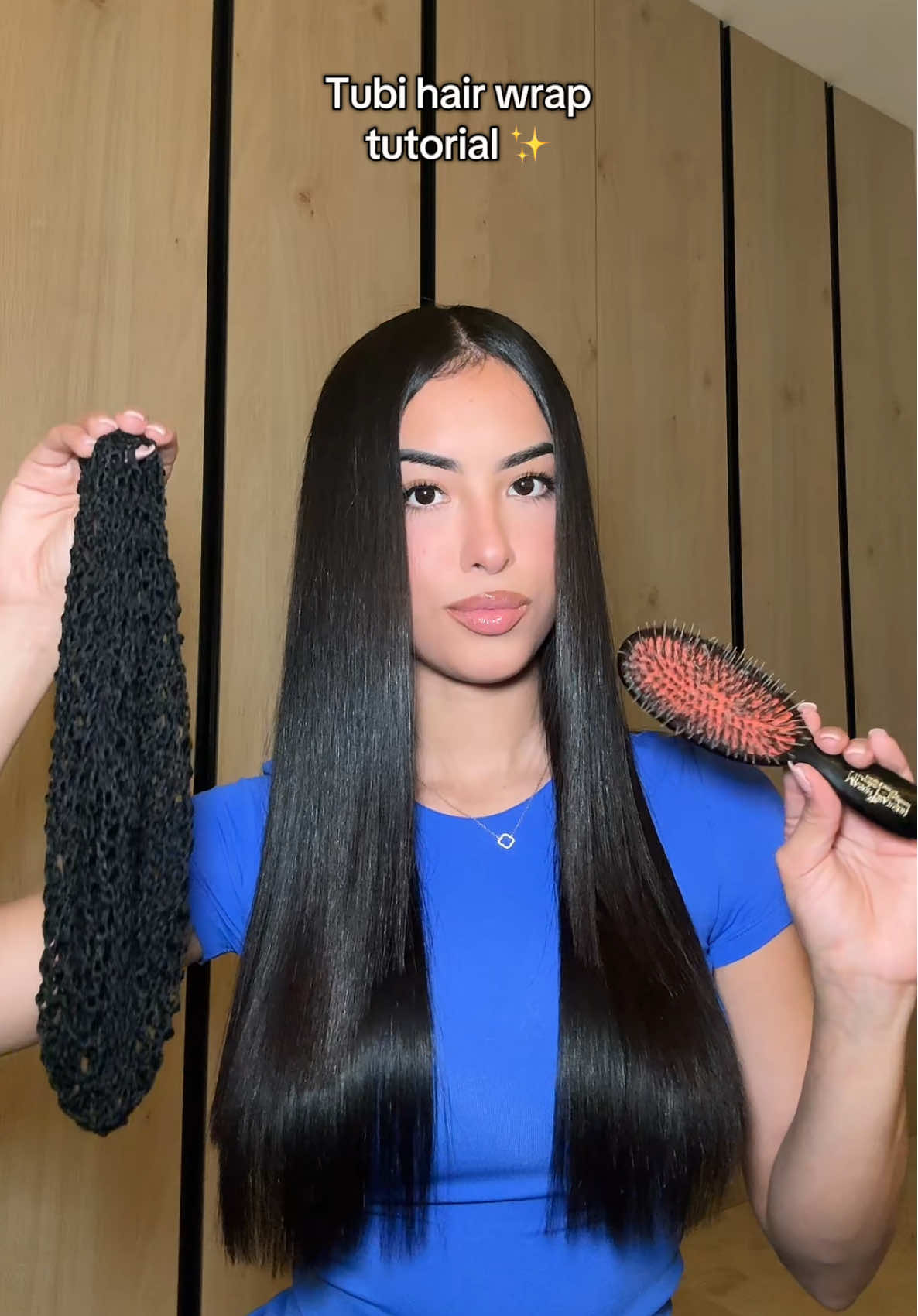 Use this every night to reduce the use of heat & keep your hair soft & silky ✨ #tubi #tubitutorial #hairnet #fyp #tubihair #hairtok #hairtutorial #hairtiktok #fypシ #beautyhacks #silkyhair #creatorsearchinsights #longhair #haircare #shinyhair #hair 