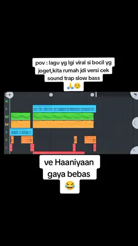 Ve Haaniyaan gaya bebas 😂 #Vehaaniyaan  #ceksound #trapslowbass 