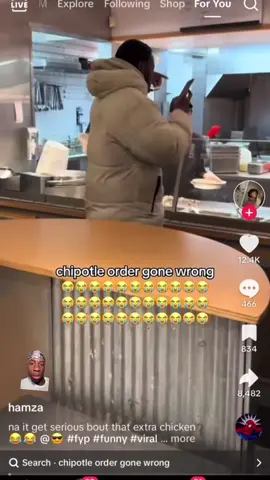 This annoys me🙄🙄#greenscreenvideo #chipotle #crashout #crazycustomer #doingtoomuch 