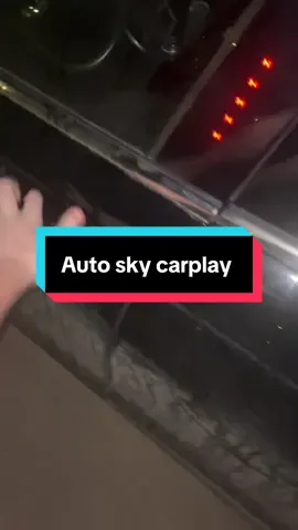 Netflix and chill in the car is pretty nice #carplay #carsoftiktok #autosky #tiktokmademebuyit 