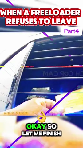 WHEN A FREELOADER REFUSES TO LEAVE #part4  #cops #copsoftiktok #police #usa #viral #flypシ #lawenforcementcommunity #bodycam #arrested #foryoupage #policeofficer 