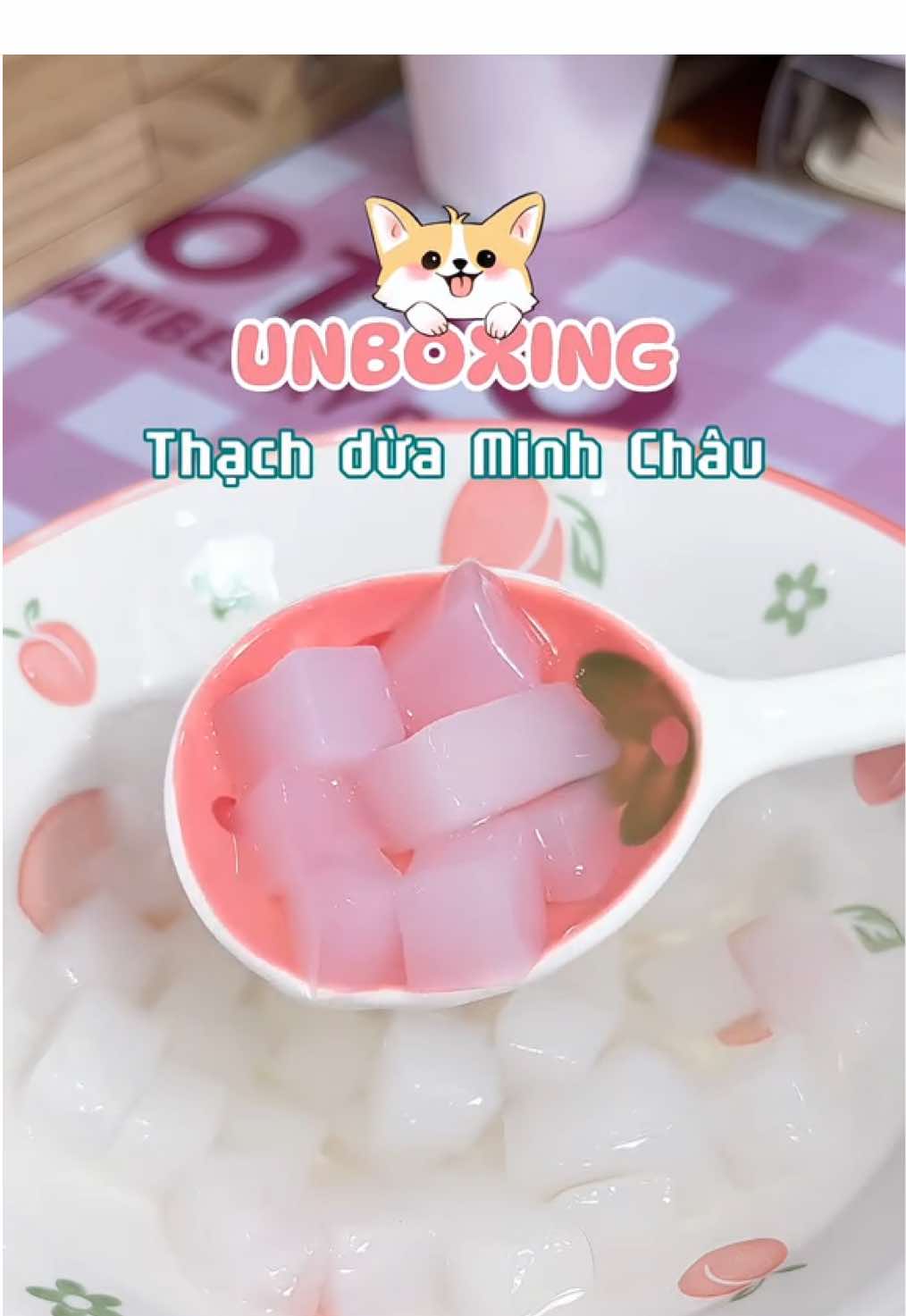Thạch dừa giải khát mùa hè đây 🌴🥥. Chế ra được 6-7ly khi pha thêm với nước lạnh và đá (sẽ đỡ ngọt gắt nè) #unboxing #thachdua #viral #fyp #xuhuong 