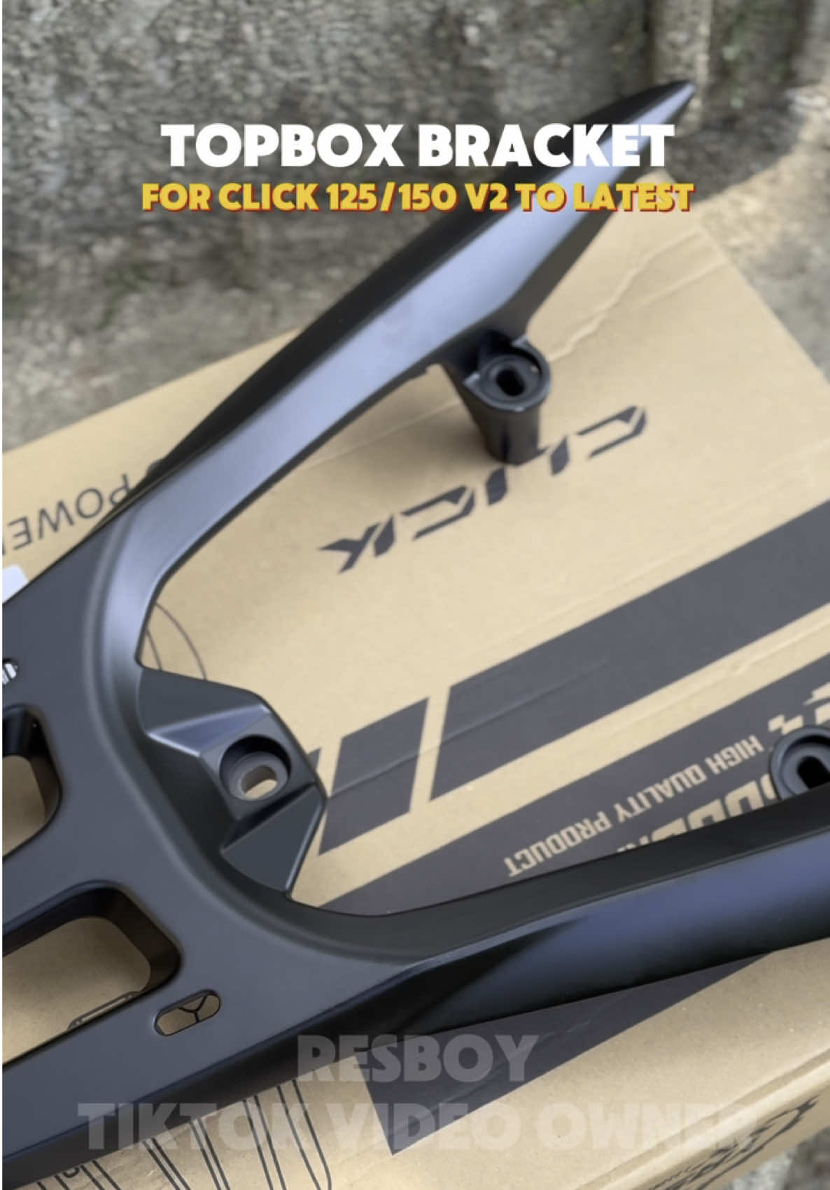 Topbox bracket for click  #topboxbracket #ravenbracket #ravenbracketforclick 