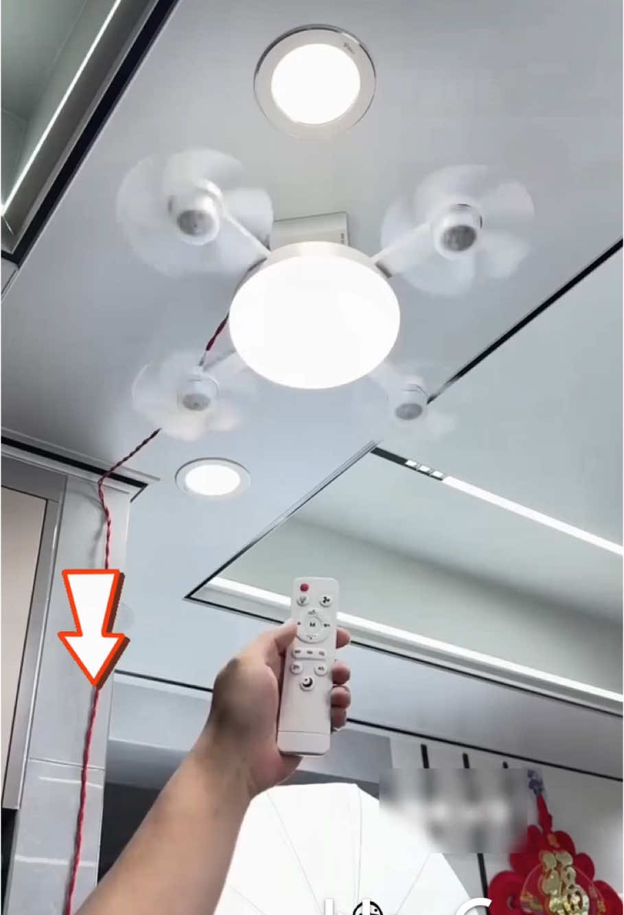 Lampu Kipas Drone, biar kesejukan 