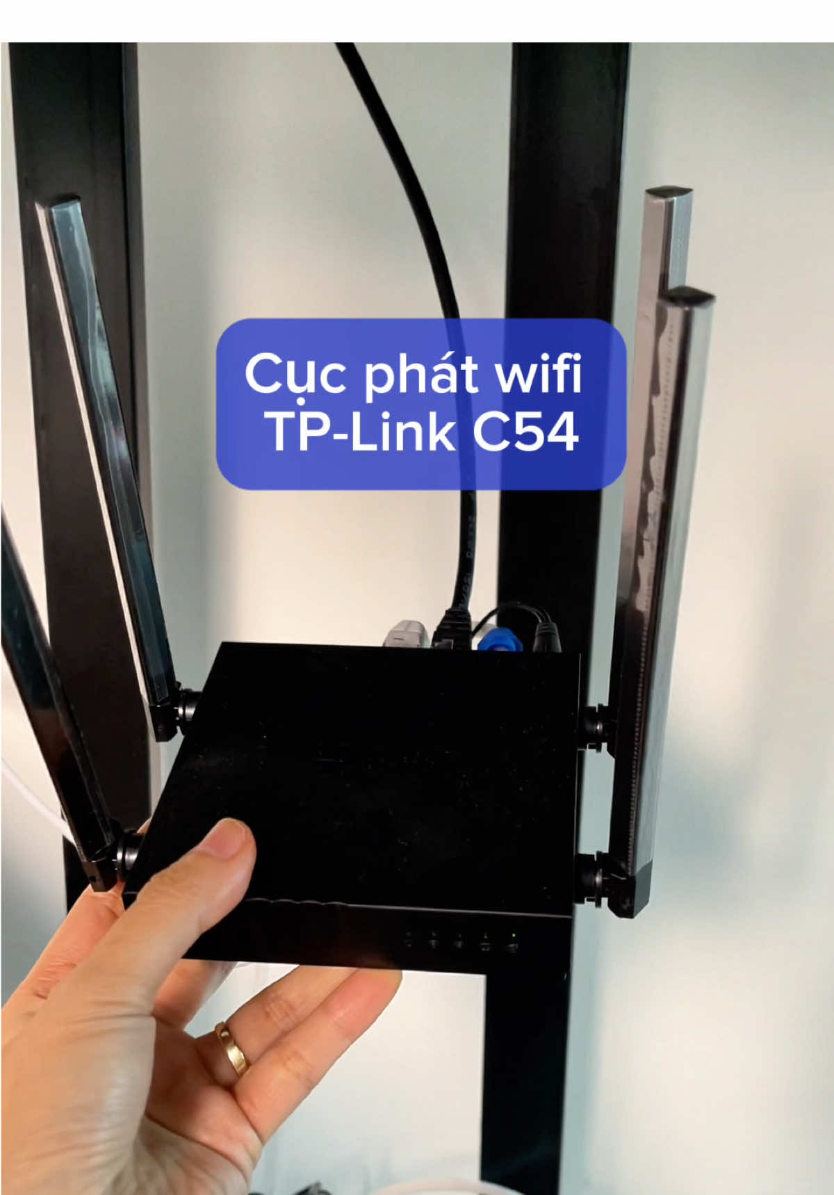 Cục phát wifi C54 nhỏ gọn, phát xuyên tường #cucphatwiffi #bophatwifi #c54 #bophatwifitplink #wifi 