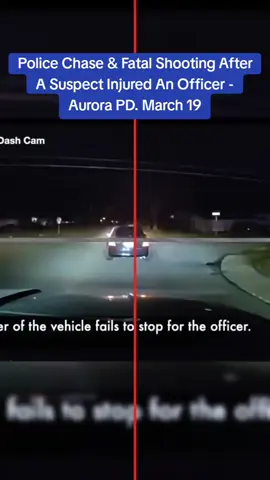 Police Chase & Fatal Shooting After A Suspect Injured An Officer #cops #copsoftiktok 