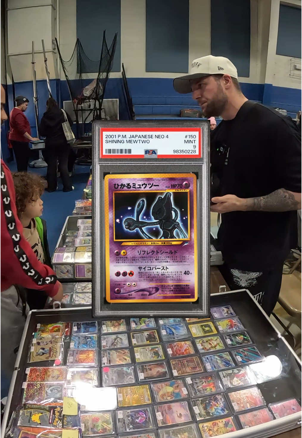 Big trades at Cardboard Carnival card show #pokemon #pokemoncards #fyp #trending 
