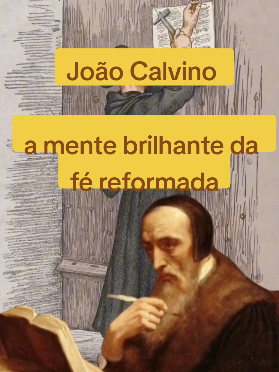 João Calvino a mente brilhante da reforma.  . . . . . . . . #presbiteriana #protestante #catolico #Jesus #Deus #religião #edit 