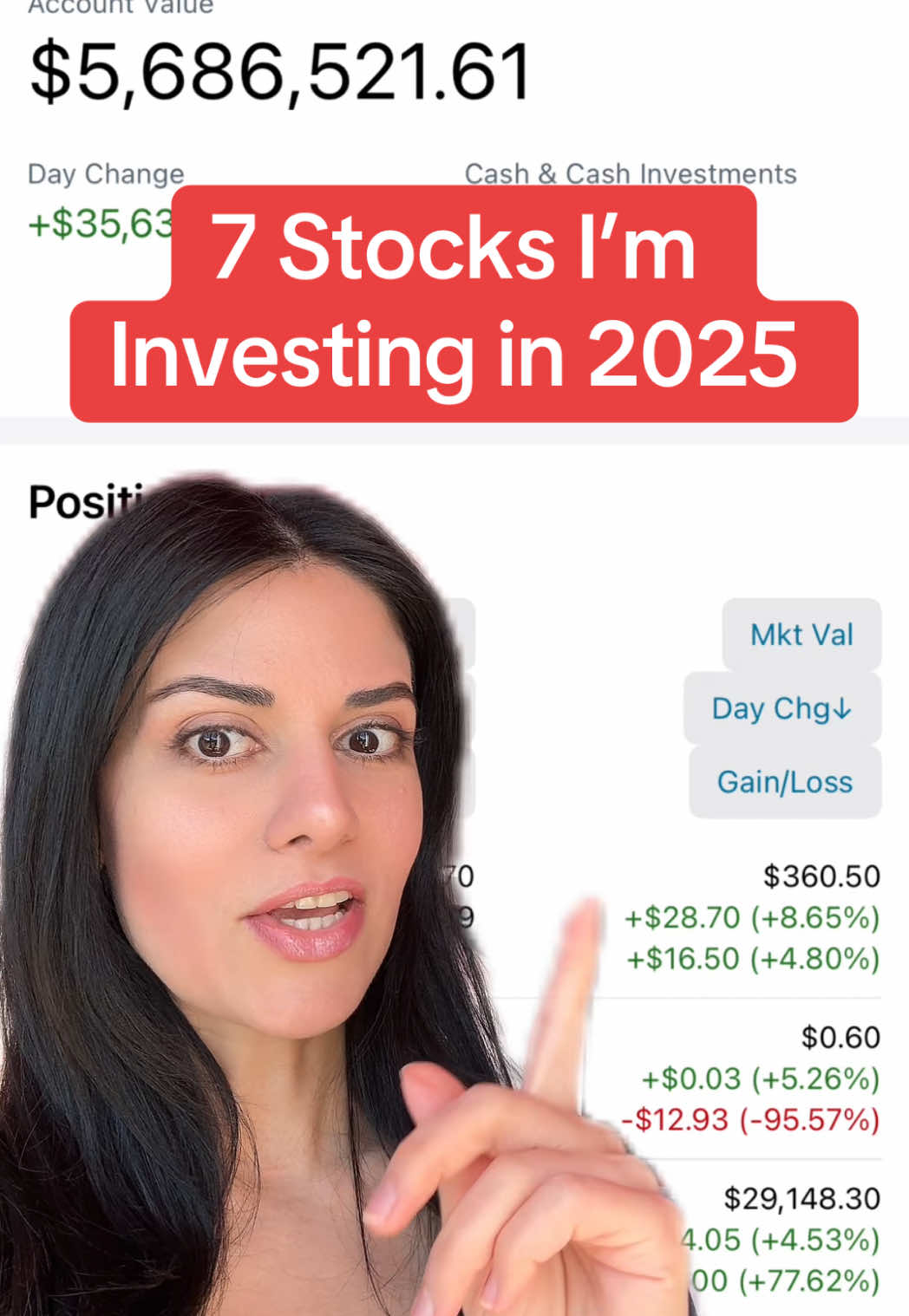 7 stocks I’m investing in the rest of 2025. Not Finsnical Advice. 1- Alphabet 2- Microsoft 3- Nvidia 4- Abbvie 5- L3Harris 6- Costco 7- Eli Lilly A quick reminder, what’s right for my portfolio, financial situation, goals, and risk tolerance may not be right for you.  Personal finance is personal and you should not just invest in stocks you hear from gurus like me on social media.  That being said, I have helped thousands of normal people in their 30s, 40s and 50s take control of their financial future and build a portfolio that’s just right for them on their own. I’m not here to give you a fish per day, but to teach you how to fish so you don’t rely on finance bros and shady money managers.  That’s why I’ve put together a free two and a half hour Triple Compounding Training to show you exactly how you can do this. Comment “invest” and I’ll send you the free registration link.  When you attend, you’ll also get my risk management toolkit and Triple Compounding workbook for free.  Let me know what you’ll be investing in and of course, follow me for my Triple Compounding tips! Link in my Instagram bio. #investing #greenscreen 
