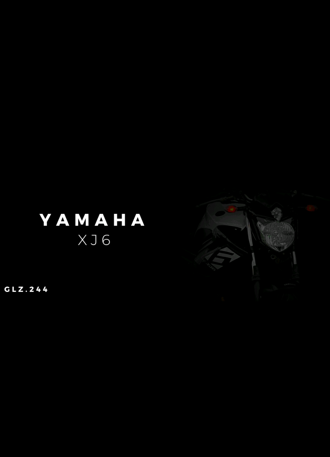Yamaha Xj6 edit 😶‍🌫️ #xj6 #xj #motos #motorcycle #244 #grau #osascorte #premstyle #edit #glz244 