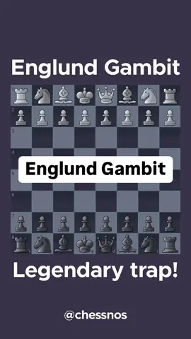 Legendary chess gambit!💪🏻💯#chessnos #chess #checkmate #chesstactics #chesstok #chessmaster #chessgame 