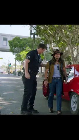 Officer Nolan pulls over a knife guy #therookie #movie #series #fyp #viral #films #clips #shorts