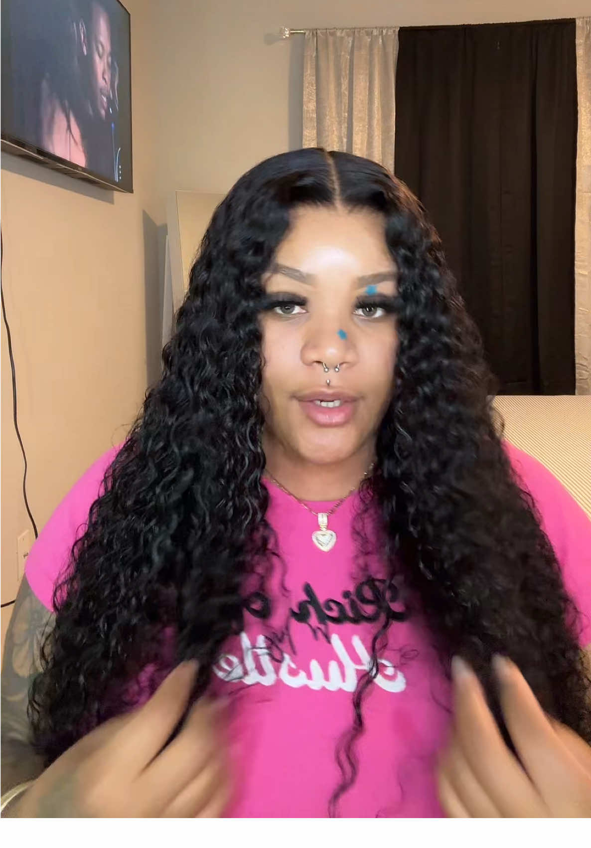 @Wavymy hair @WavyMyHair 2|2 Click the shopping cart to get the same wig 🩷 #wavymyhair #gluelesswig #Springtok #tianaredd_ 