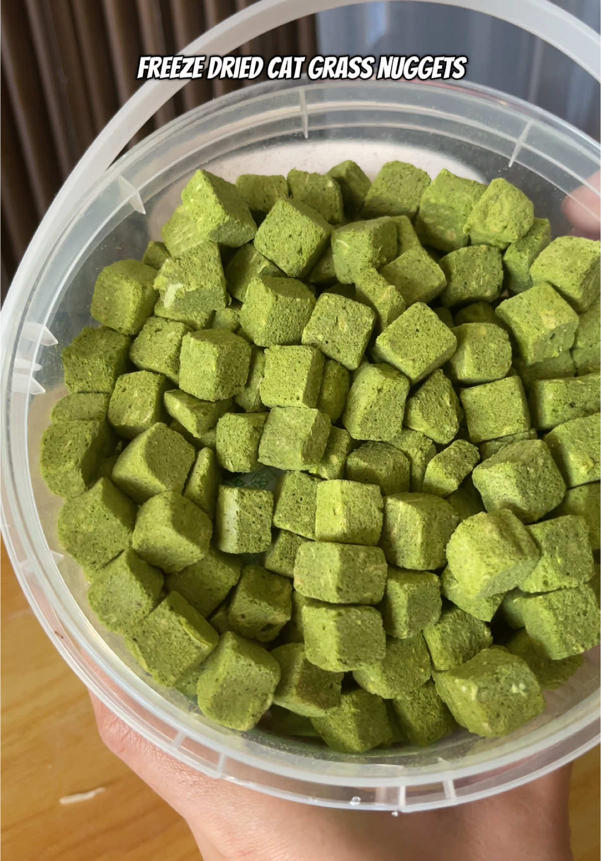 Treats na madaming benefits✅ #freezedriedcatgrass #catgrassnuggets #catgrass 