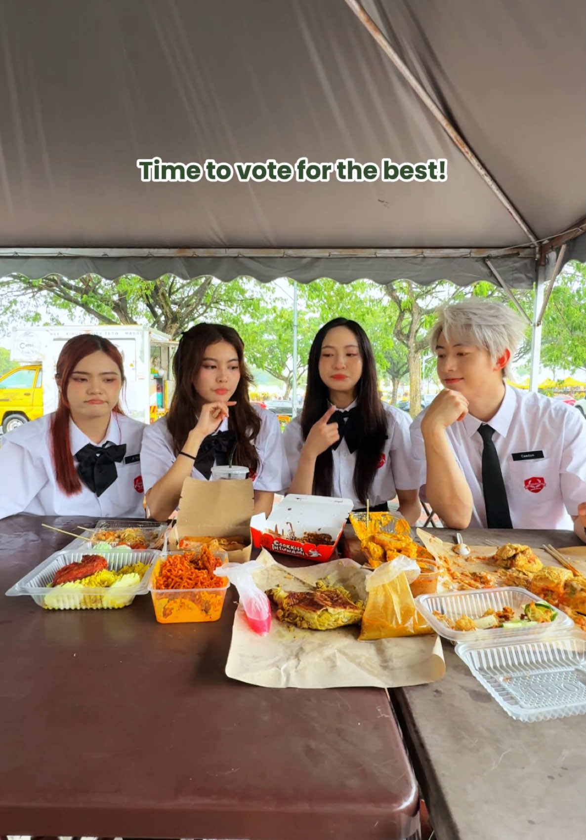 [Ramadhan Bazaar Challenge Part 2] 🌙🍢 Who’s the winner? Everything looks so good! 🤤🔥 What’s your favorite Bazar Ramadhan food? 👇 #Goyoung #fyp #food #foodreview #Ramadan #Ramadhan #Ramadanbazaar #ramadan2025  @Caedon Yeong @Mango🐻 @🤍 Lynette 🤍 @JEii Pong 
