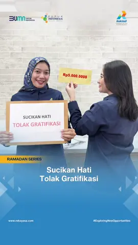 Hai Rekindist, Sucikan Hari yang Fitri tanpa Gratifikasi, PT Rekayasa Industri dan Anak Perusahaan menolak segala bentuk Gratifikasi demi terciptanya budaya Perusahaan yang berintegritas dan bersih. #PTRekayasaIndustri #Rekind #EPCCompany #ExploringNewOpportunities 