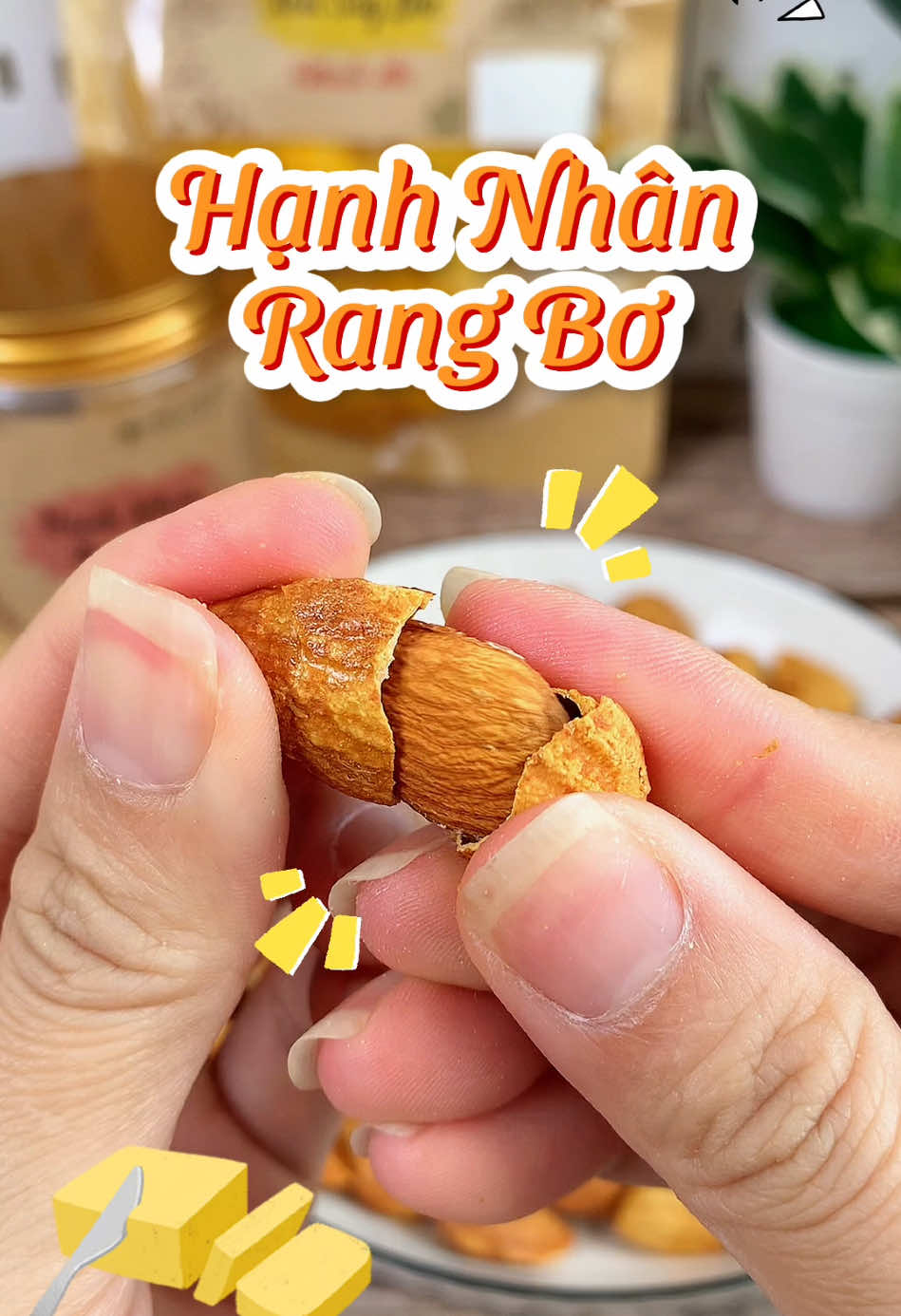 Ăn 4-5 hạt hạnh nhân mỡi ngày đem lại lợi ích gì cho các bạn???✨👍✨👍✨👍 #hanhnhanrangbo #hanhnhan #gonuts #ngucoc #hạt #hathanhnhan #monngonreview #hathanhnhanrangbo #food #salevuichinhhang #saleluongve #2425luongve #suckhoe #tiktokshopping 