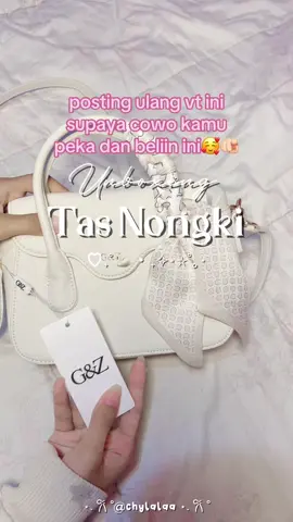 #slingbag #tasselempang #tasnongkrong #tasaesthetic #taspergi #taswaterproof #tasputih #tascute 