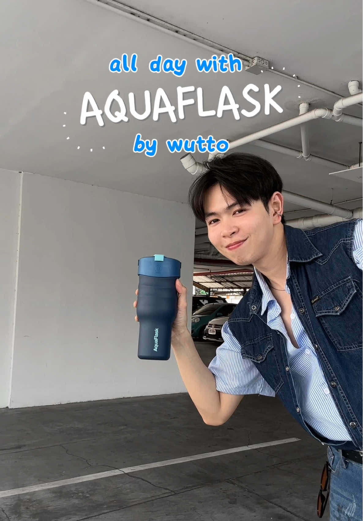 เป็นกระบอกน้ำที่ทำให้แต่งตัวสนุกมาก 😆  @AquaFlask Thailand  #กระบอกน้ำ #กระบอกน้ำเก็บอุณหภูมิ #รีวิว #AQUAFLASKTHAILAND #ALLDAYWITHAQUAFLASK