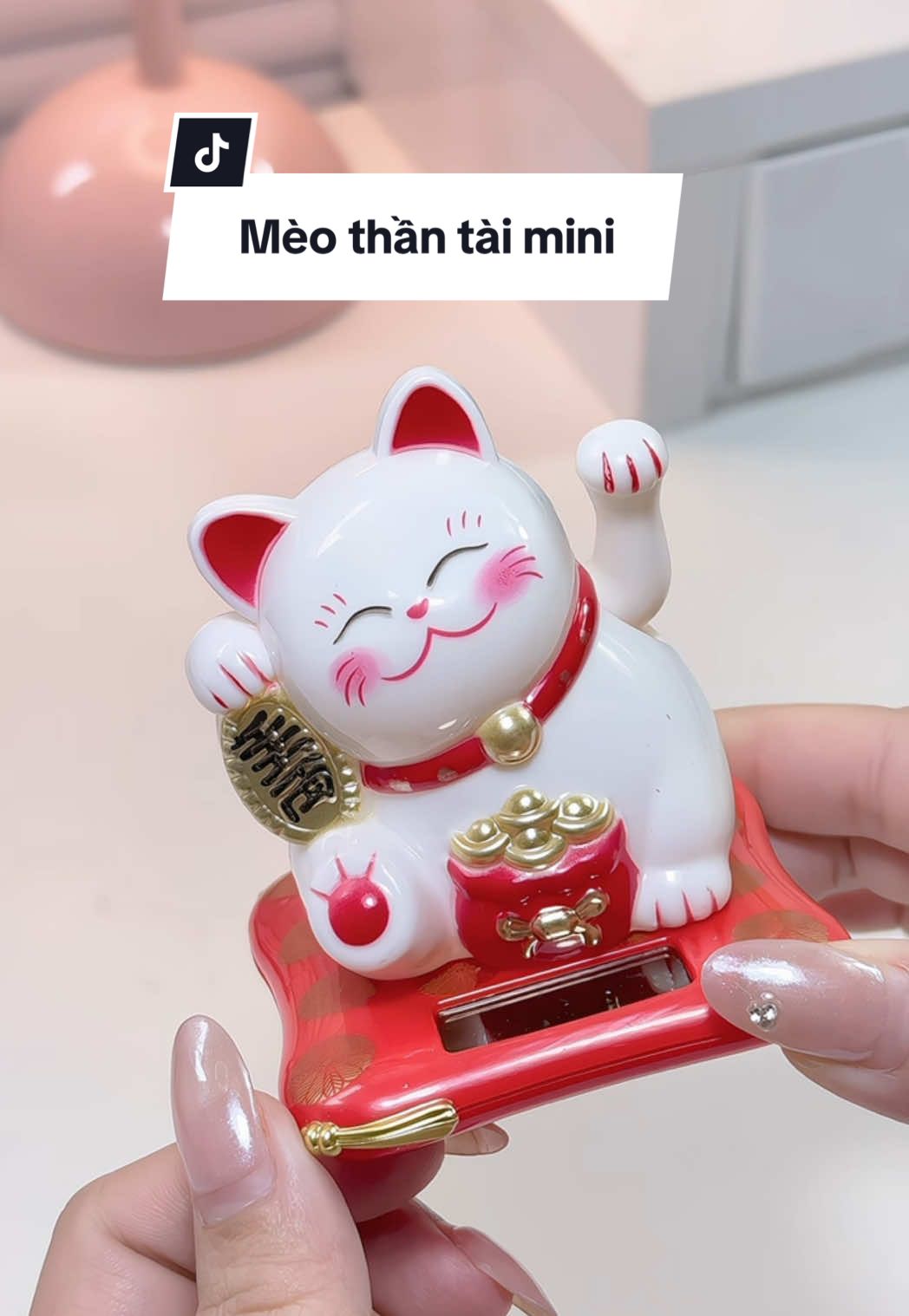 Múc em mèo thần tài về đổi vía may mắn đi mấy bà ui #meothantaivaytay #meothantai #meomayman #meothantaimayman #meothantaimini #meothantaidebanlamviec #decor #reviewcamoi #thuhuttienbac #thuhuttailoc #xuhuong 
