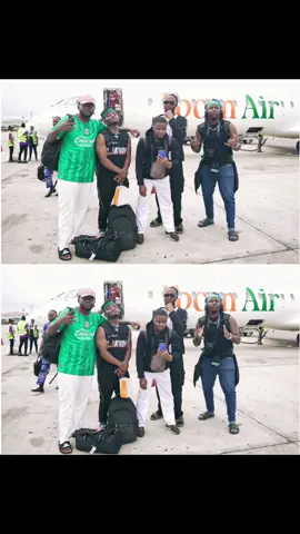 The boys Touchdown Lagos after the March International break. Back to Maresca, Amorim and Arteta😅 #fansTribe #supereagles