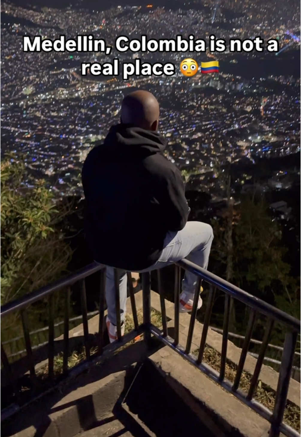 This viewpoint in Medellin, Colombia is one of the best in the world. Location:📍El Mirador de El Picacho #travel #traveltiktok #medellin #colombia 