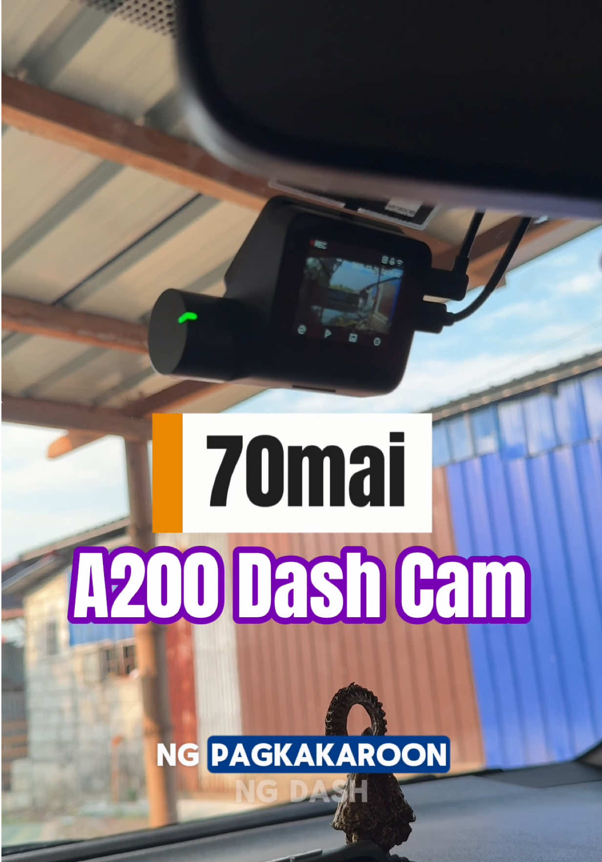 70mai A200 Dashcam 1080p Full HD + HDR Dual Channel Surveillance Camera Para sa mas safe at mas protected po tayo sa byahe necessity po talaga na merin tayo nito.👍👍 #70maia200 #70mai #70maidashcam #dashcam #dashcamera #dashcamvideos #dashcamfootage #securitycamera #cardashcam #cars #carsafety #caraccessories #markdmart 