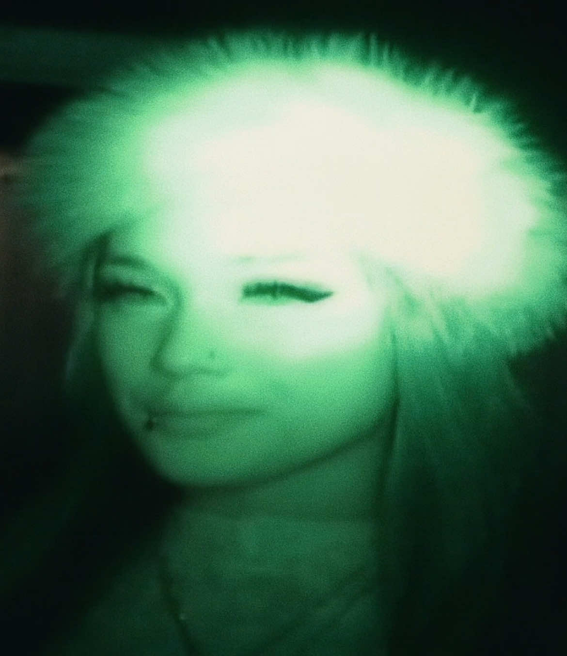 kisha on nightvision @Icee  #CapCut #nightvision #90s #vhstape 