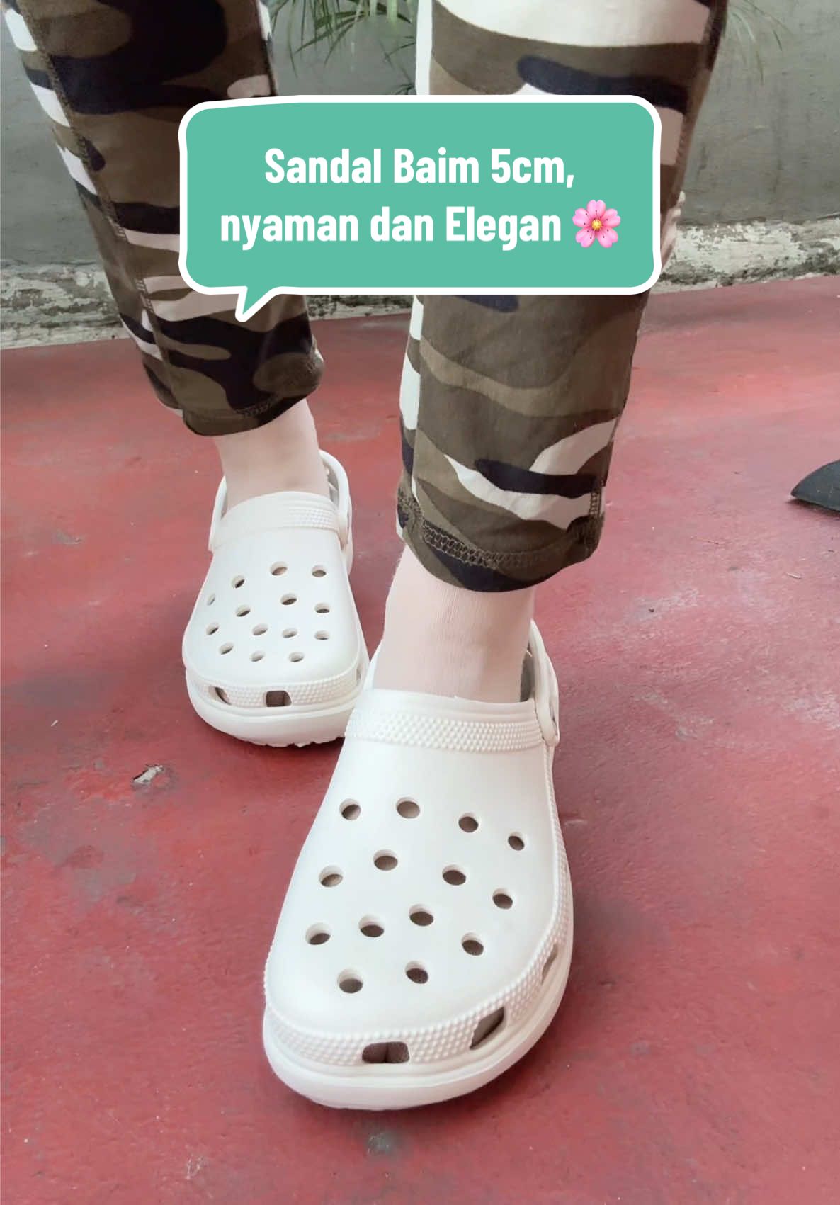 Rekomen👌 Sandal Baim tinggi 5cm, solusi bagi yang gak mau terlalu tinggi, bahan Eva Rubber, empuk, ringan, awet, antilicin dan mudah dibersihkan, banyak pilihan warna, dipakai jalan nyaman banget! Rekomen sandal ini!#sandalbaim #sandalbaimfuji #sandalkodok #sandalwanita #sandalwanitafuji #fypage #berita #diskon #diskontiktokshop #gratis #gratisongkir #gratisan #beritatiktok #beritaviral #fyppppppppppppppppppppppp #fypdonggggggg #fypgakni #fyp #fypp #fypdong #fypp #tiktok #tiktokviral #tiktoknews #promo #barangunik #barang #abcxyz #abc #shop #shopping #murah #murahbanget #murahmeriah 