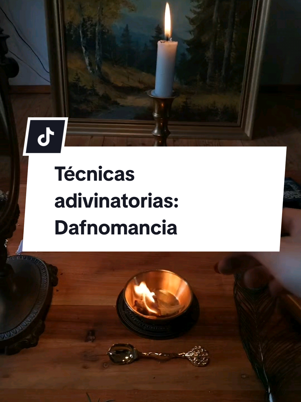 ¿habías oído hablar de esta técnica? #magia #magic #herbolariamágica #magiktok #laurel #dafnomancia #adivinacion #magiaverde #apolo #profecia #ritual #ritualesmagicos #plantasmagicas 