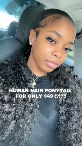 ⬆️⬆️ slick back ponytail install in 30 seconds with @Frodio Hair 😚!!  - - - - #frodiohair #frodioponypop #frodioponytail #hairextensions #slickbackponytail #blackgirlhairstyles #haircontentcreator #springbreakhair 