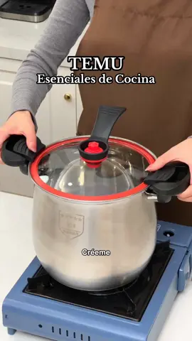 🔥 🥘 Eleva tus habilidades culinarias con nuestro Sartén de Acero Inoxidable, perfecto para todo tipo de platos. Gran capacidad y antiadherente para una cocina sin límites. #ChefEnCasa #TEMUGourmet