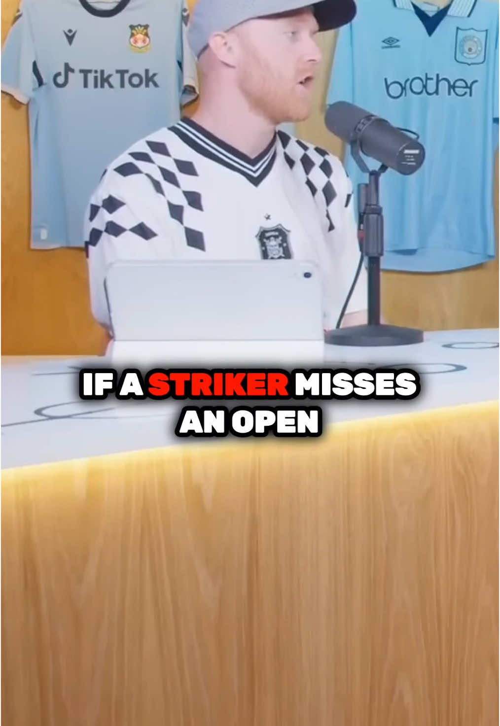 Is striker the hardest position on the pitch? #pitchside #theobaker #PremierLeague #aftv #footballvideo 