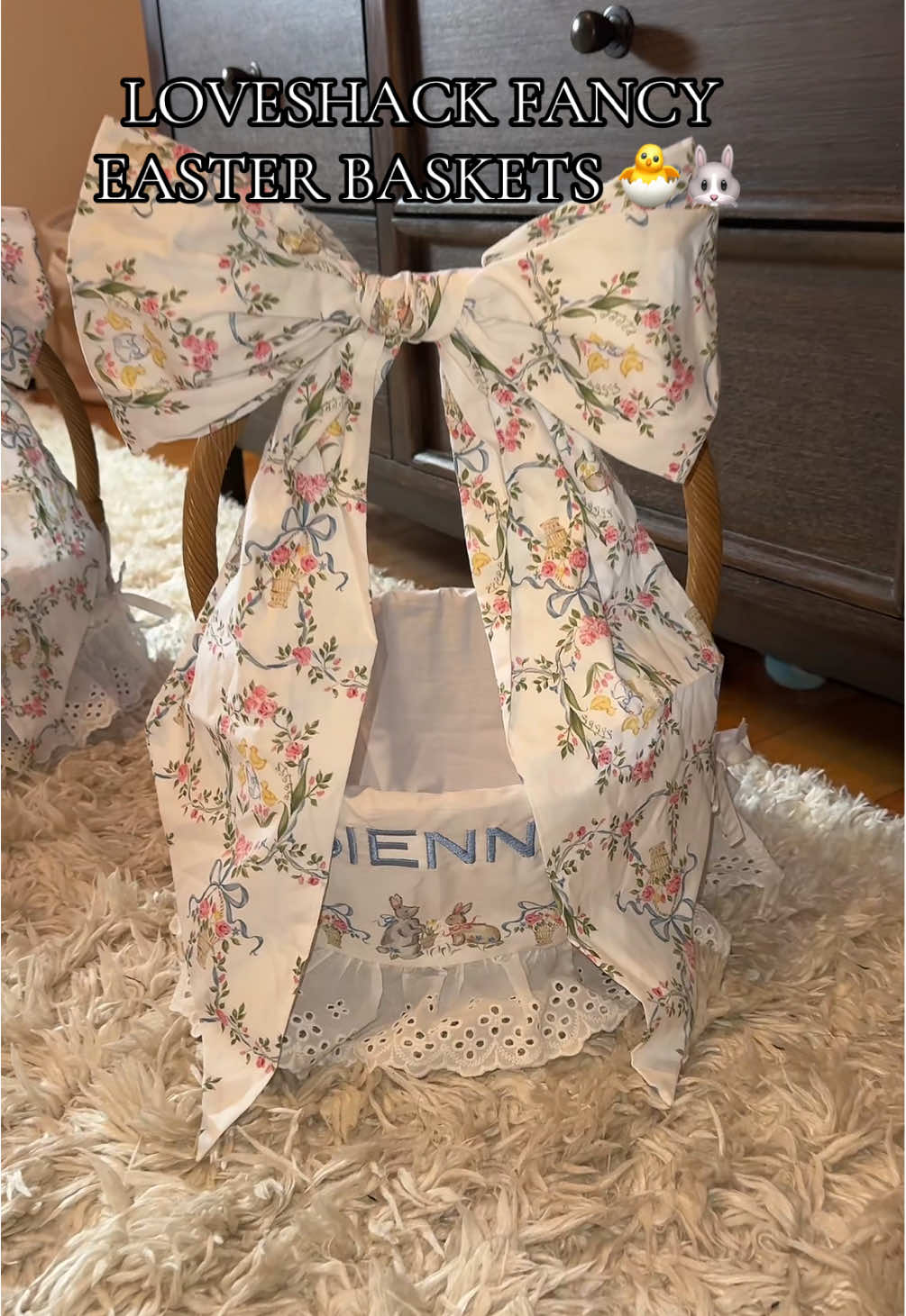In love #loveshackfancy #easterbasket #kidsoftiktok #babiesoftiktok #girls #girlmom 