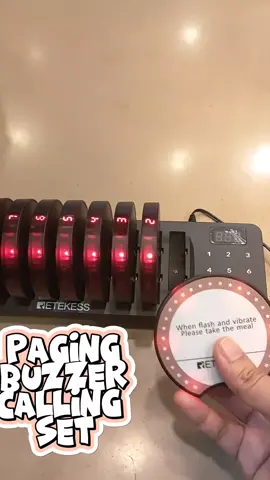 Beh,hindi to inuuwi at ginagawang souvenir ha🤭 #pager #buzzer #retekess  #retekesspager 